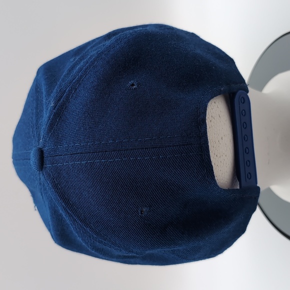 NFL| NWOT Vintage NLF Indianapolis Colts Blue Sports Cap Snap Back Green Brim - Picture 4 of 12